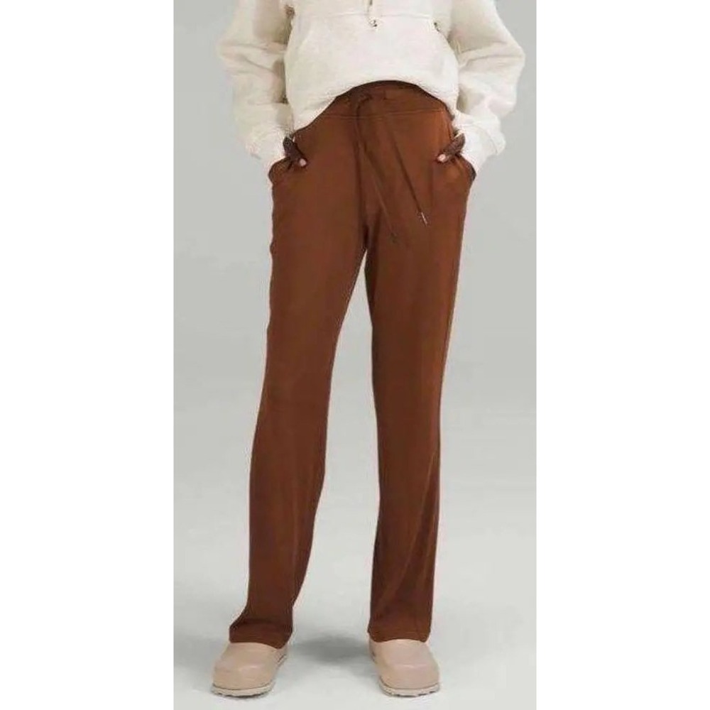 Lululemon‎ Ready to Rulu Straight Leg High-Rise Women's Size 2  Roasted Brown